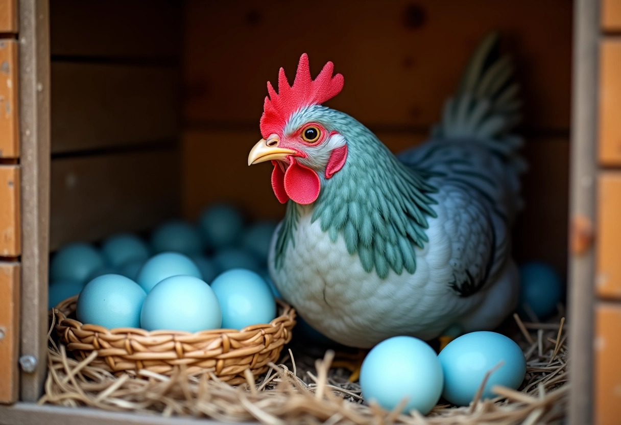 poules araucana