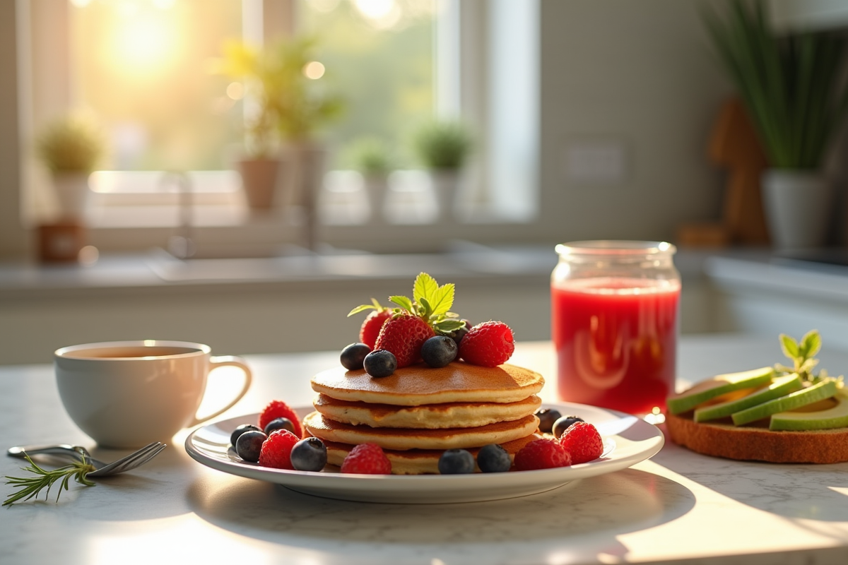 petit-déjeuner sans gluten